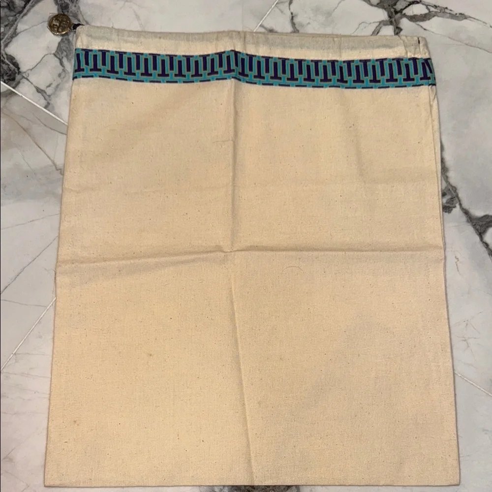 Tory Burch Dust Bag w Logo Self Tie